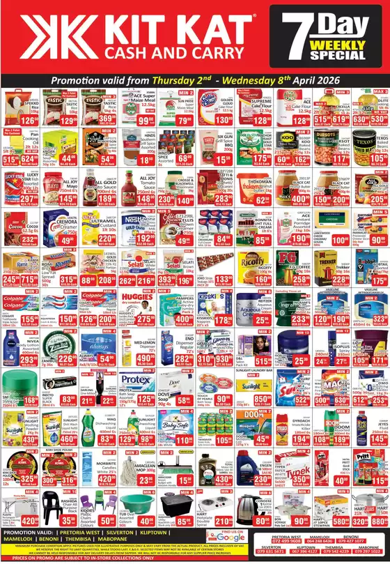 KitKat Cash and Carry catalogue in Lichtenburg | Kit Kat 7 Day Promotion | 2026-04-02T00:00:00.000Z - 2026-04-08T00:00:00.000Z