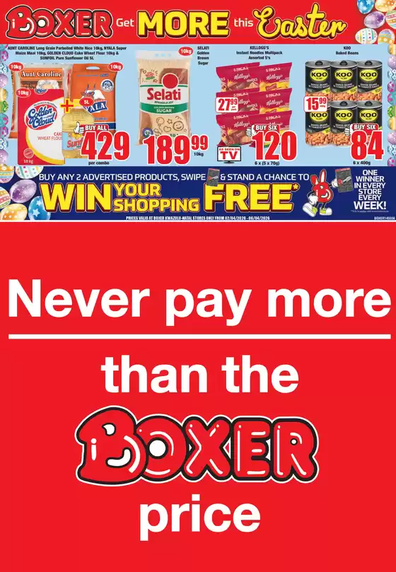 Boxer catalogue in Lichtenburg | KZN Weekly Specials | 2026-04-02T00:00:00.000Z - 2026-04-06T00:00:00.000Z