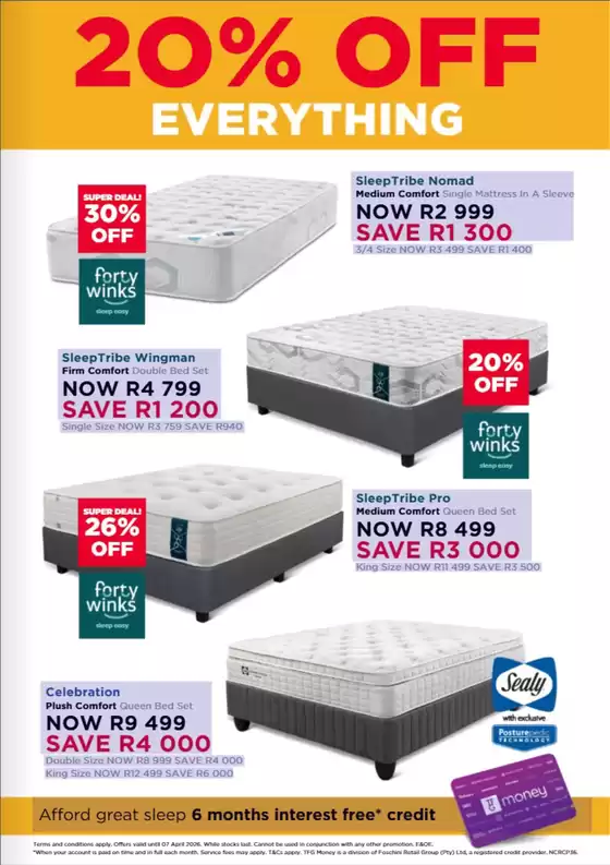Dial a Bed catalogue in Embalenhle | 20% Off Everything | 2026-04-02T00:00:00.000Z - 2026-04-07T00:00:00.000Z