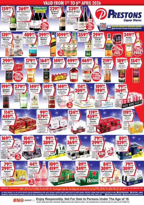Prestons catalogue in Swellendam | Prestons Sale | 2026-04-01T00:00:00.000Z - 2026-04-06T00:00:00.000Z