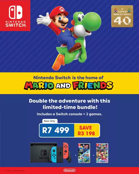 Game4U catalogue in King William's Town | Mario And Friends | 2026-04-03T00:00:00.000Z - 2026-04-17T00:00:00.000Z