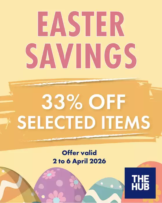 The Hub catalogue in Queenstown | Easter Savings | 2026-04-03T00:00:00.000Z - 2026-04-06T00:00:00.000Z