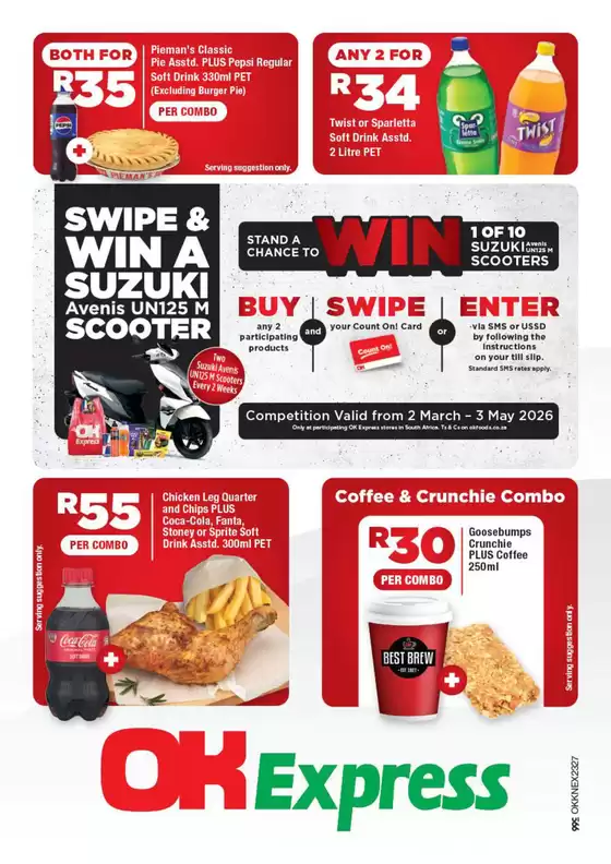 OK Express catalogue in Queensburgh | Exclusive bargains | 2026-03-02T00:00:00.000Z - 2026-05-03T00:00:00.000Z