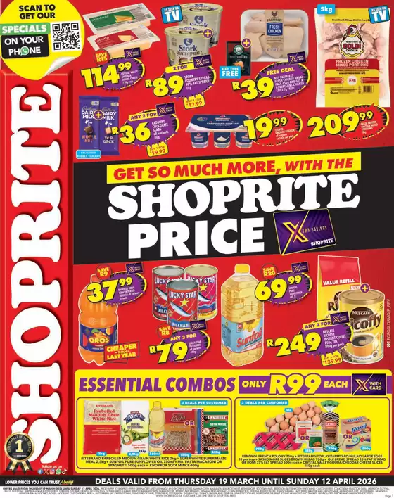 Shoprite catalogue in Daveyton | Shoprite Price Eastern Cape 19 March - 12 April | 2026-03-19T00:00:00.000Z - 2026-04-12T00:00:00.000Z