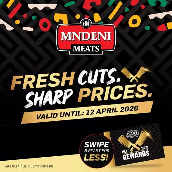 Bluff Meat Supply catalogue in Daveyton | Top offers for smart savers | 2026-04-07T00:00:00.000Z - 2026-04-12T00:00:00.000Z