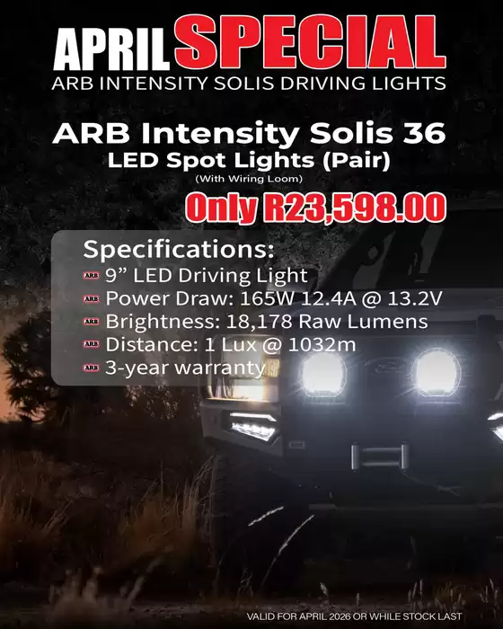 4x4 Megaworld catalogue | April Special | 2026-04-08T00:00:00.000Z - 2026-04-30T00:00:00.000Z