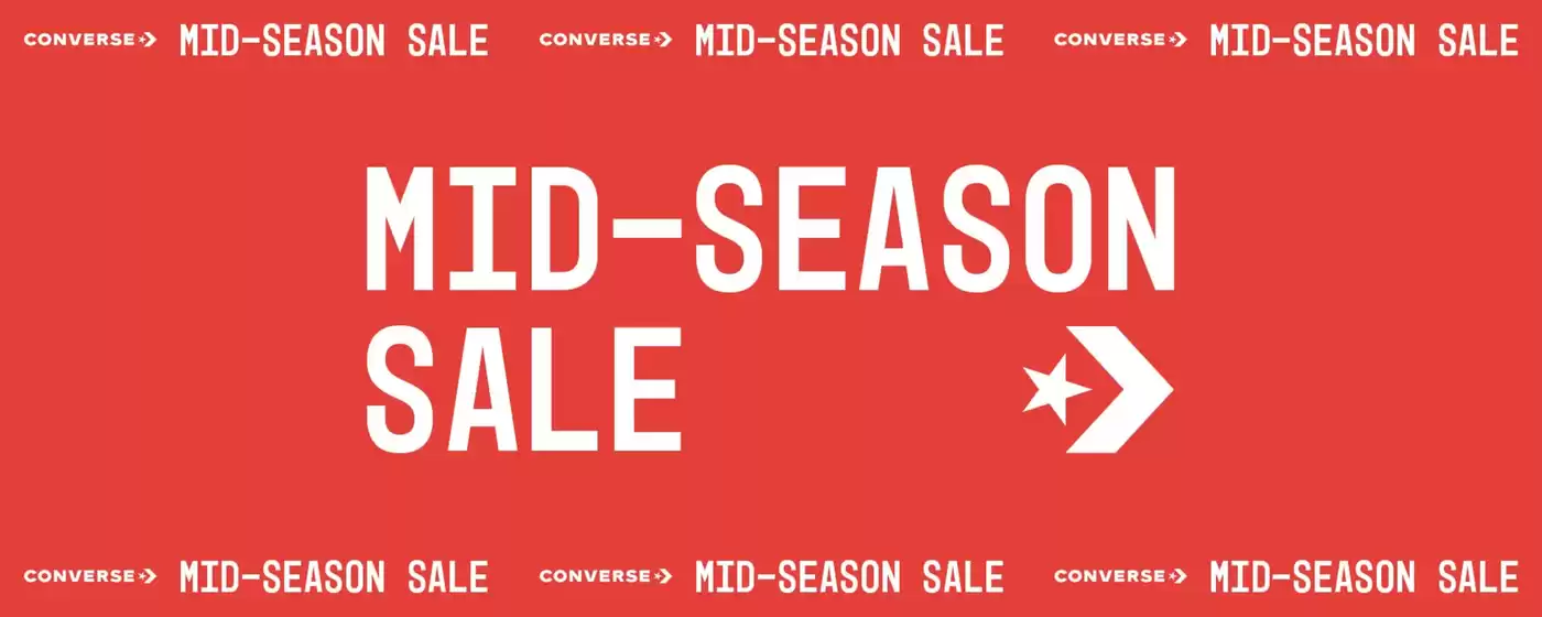 Converse catalogue | Mid-season sale | 2026-04-08T00:00:00.000Z - 2026-04-22T00:00:00.000Z