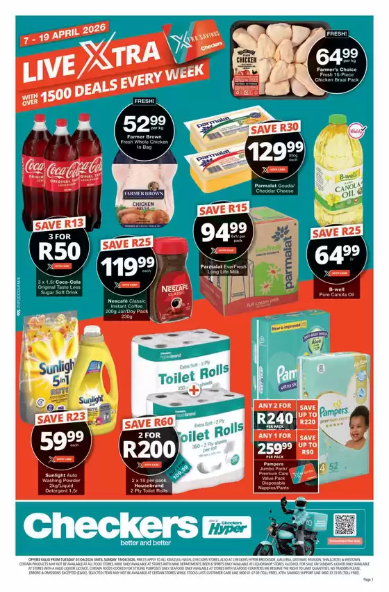 Checkers catalogue in Richards Bay | Discover attractive offers | 2026-04-06T00:00:00.000Z - 2026-04-19T00:00:00.000Z