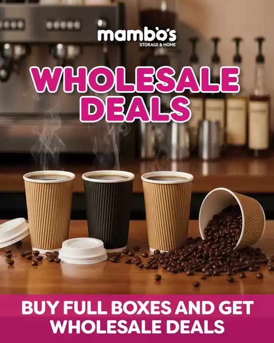 Mambo's Plastics Warehouse catalogue | Mambo's Plastics Warehouse Sale | 2026-04-09T00:00:00.000Z - 2026-04-23T00:00:00.000Z