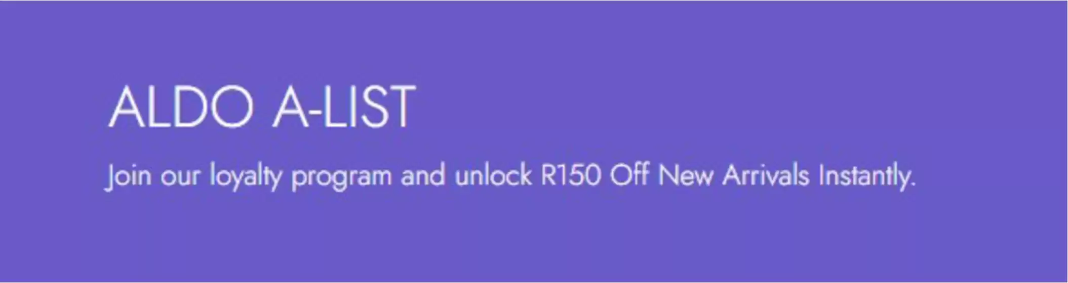 ALDO catalogue | Aldo A-List | 2026-04-09T00:00:00.000Z - 2026-04-23T00:00:00.000Z