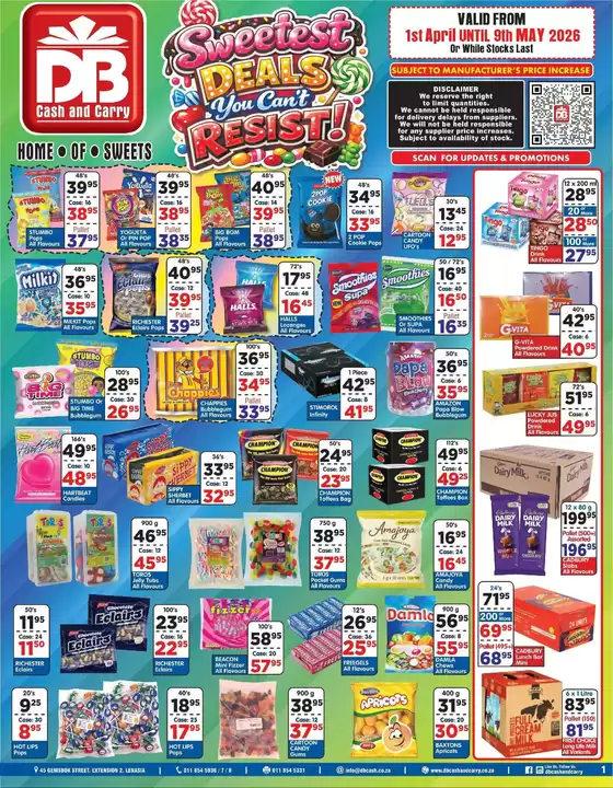 DB Cash and Carry catalogue | Instore Promotion DB Cash and Carry | 2026-04-01T00:00:00.000Z - 2026-05-09T00:00:00.000Z