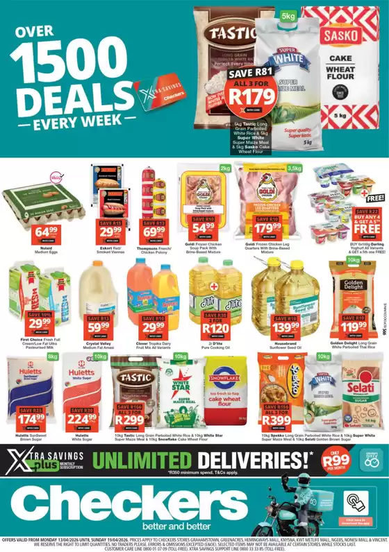 Checkers catalogue | Checkers Xtra Savings Deals | 2026-04-12T00:00:00.000Z - 2026-04-19T00:00:00.000Z