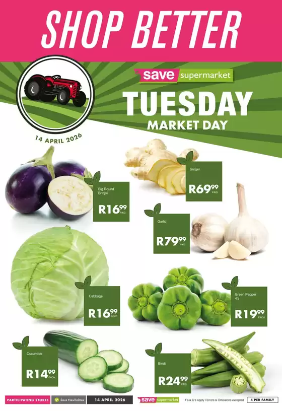 Save catalogue | Great offer for bargain hunters | 2026-04-14T00:00:00.000Z - 2026-04-14T00:00:00.000Z