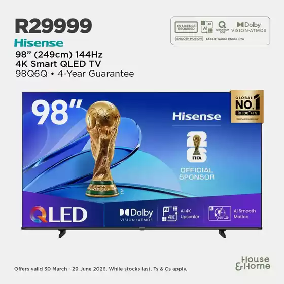 House & Home catalogue | House & Home weekly specials | 2026-03-30T00:00:00.000Z - 2026-06-29T00:00:00.000Z