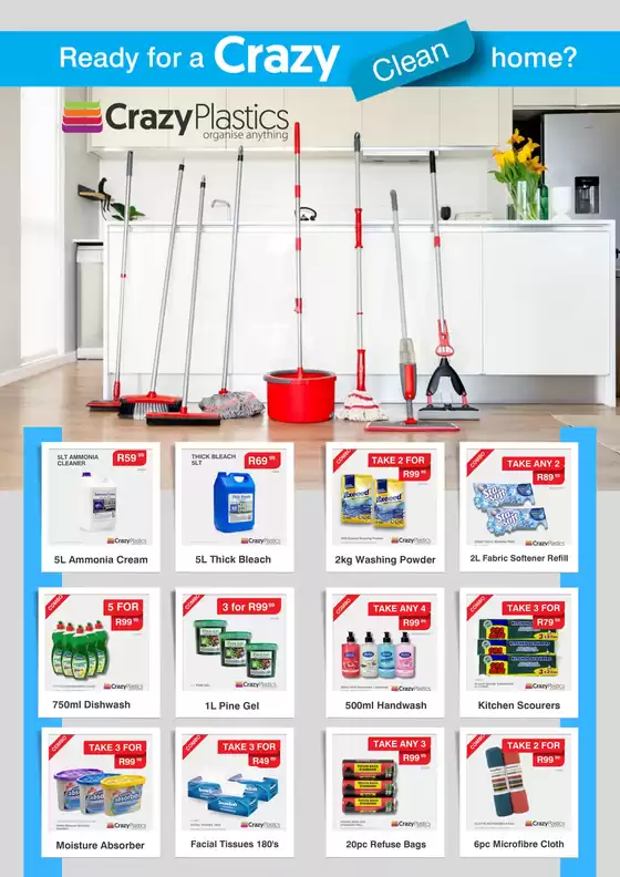 Crazy Plastics catalogue in Blackburn | View Our Combos Best Sellers | 2026-04-15T00:00:00.000Z - 2026-04-29T00:00:00.000Z