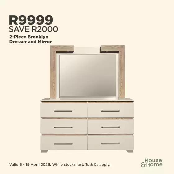 House & Home catalogue | House & Home weekly specials | 2026-04-06T00:00:00.000Z - 2026-04-19T00:00:00.000Z