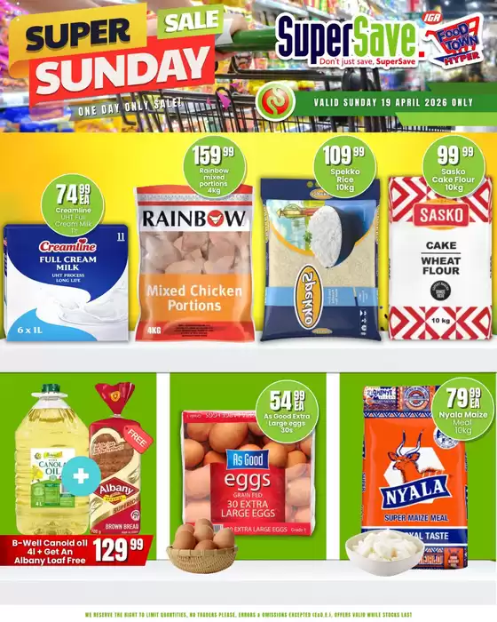 Super Save catalogue | Wide range of offers | 2026-04-19T00:00:00.000Z - 2026-04-19T00:00:00.000Z