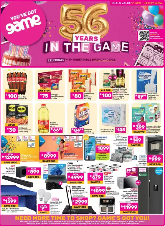 Game catalogue in Pretoria | Leaflets Game | 2026-04-21T00:00:00.000Z - 2026-05-04T00:00:00.000Z