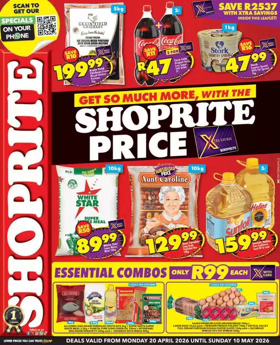 Shoprite catalogue in Piet Retief | Shoprite Price KwaZulu-Natal 20 April - 10 May | 2026-04-20T00:00:00.000Z - 2026-05-10T00:00:00.000Z