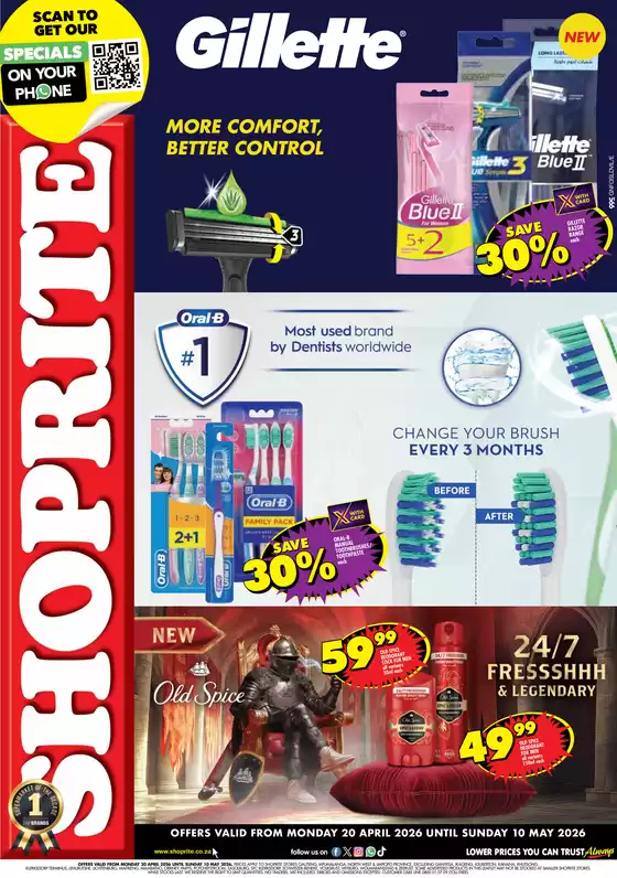 Shoprite catalogue in Soshanguve | Shoprite Personal Care Essentials Gauteng 20 April - 10 May | 2026-04-20T00:00:00.000Z - 2026-05-10T00:00:00.000Z