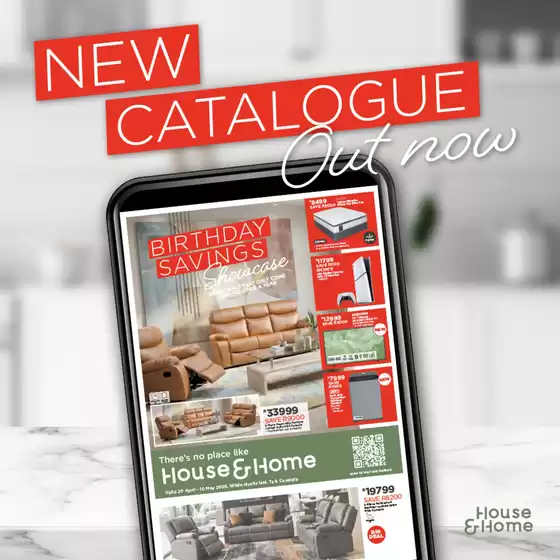 House & Home catalogue | House & Home weekly specials | 2026-04-20T00:00:00.000Z - 2026-05-10T00:00:00.000Z