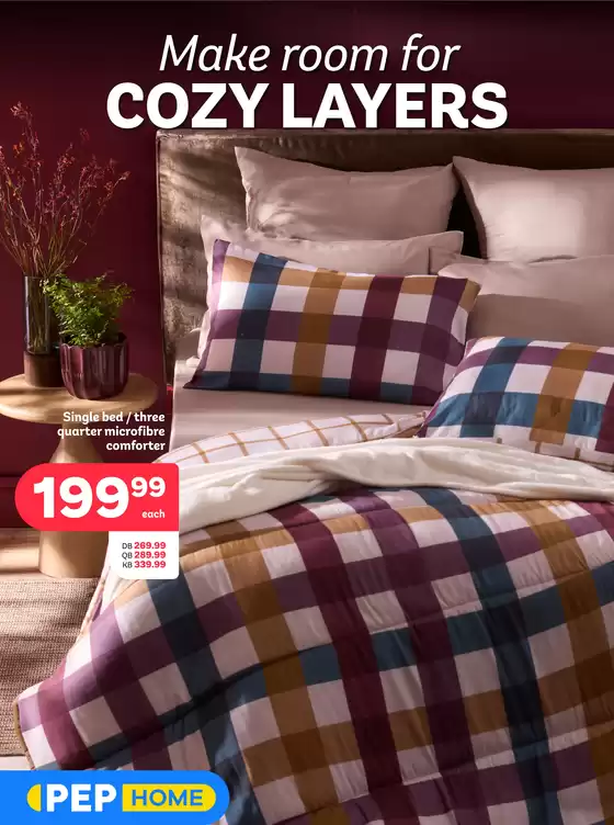 PEP HOME catalogue | Make room for cozy layers | 2026-04-24T00:00:00.000Z - 2026-05-26T00:00:00.000Z