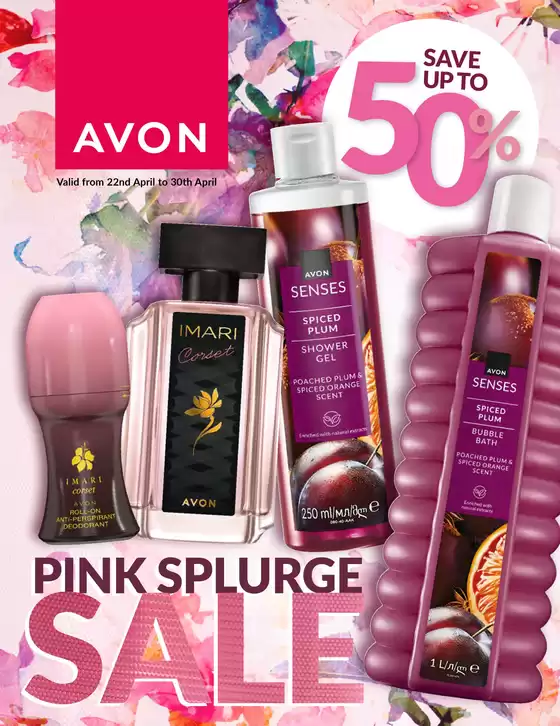 AVON catalogue in Randburg | AVON C4 Pink Splurge Sale catalogue | 2026-04-22T00:00:00.000Z - 2026-04-30T00:00:00.000Z