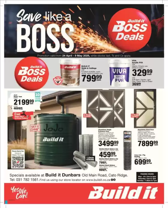Build It catalogue | New offers to discover | 2026-04-24T00:00:00.000Z - 2026-05-09T00:00:00.000Z