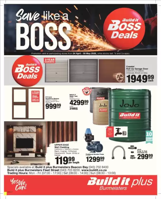 Build It catalogue | Our best offers for you | 2026-04-24T00:00:00.000Z - 2026-05-09T00:00:00.000Z