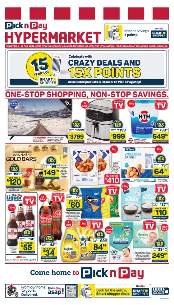 Pick n Pay Hypermarket catalogue in  | One-Stop Shopping, Non-Stop Savings. | 2026-04-22T00:00:00.000Z - 2026-04-23T00:00:00.000Z