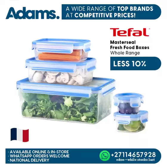 Adams Discount Centre catalogue in Kempton Park | Adams Discount Centre Sale | 2026-04-23T00:00:00.000Z - 2026-05-07T00:00:00.000Z