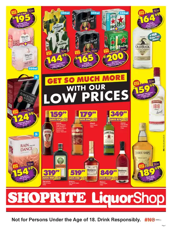 Shoprite LiquorShop catalogue in Standerton | Shoprite LiquorShop Low Prices Northern Cape 24 April - 10 May | 2026-04-24T00:00:00.000Z - 2026-05-10T00:00:00.000Z