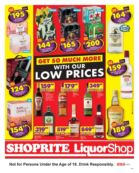 Shoprite LiquorShop catalogue in Standerton | Shoprite LiquorShop Low Prices Gauteng 24 April - 10 May | 2026-04-24T00:00:00.000Z - 2026-05-10T00:00:00.000Z