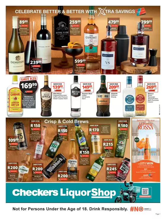 Checkers Liquor Shop catalogue in Standerton | Exclusive deals for our customers | 2026-04-23T00:00:00.000Z - 2026-05-10T00:00:00.000Z