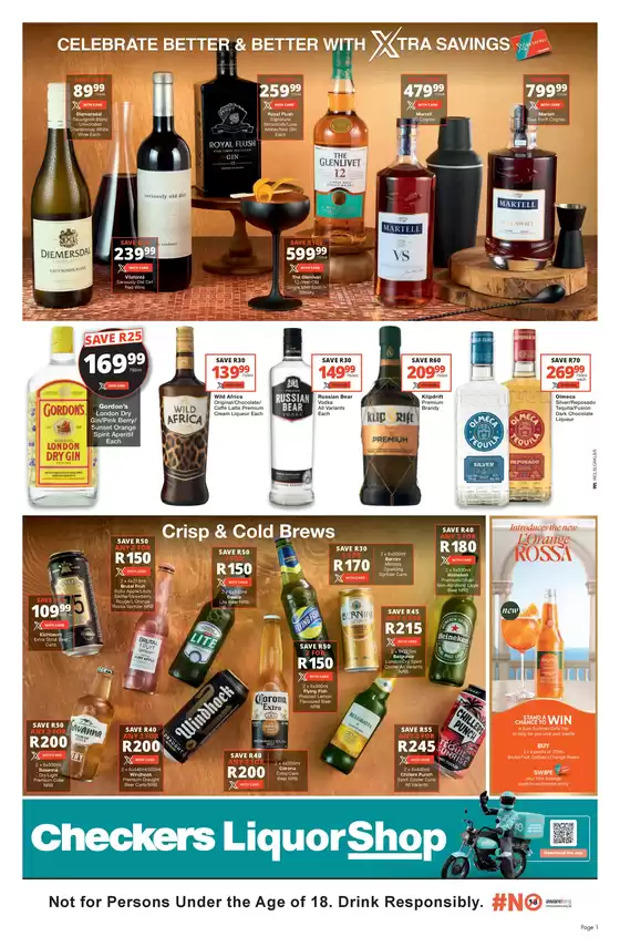 Checkers Liquor Shop catalogue in Standerton | Great offer for bargain hunters | 2026-04-23T00:00:00.000Z - 2026-05-10T00:00:00.000Z