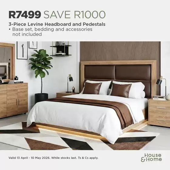 House & Home catalogue | House & Home weekly specials | 2026-04-13T00:00:00.000Z - 2026-05-10T00:00:00.000Z