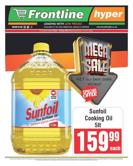 Frontline Hyper catalogue in  | Attractive special offers for everyone | 2026-04-21T00:00:00.000Z - 2026-05-18T00:00:00.000Z