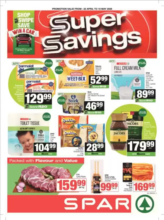 SuperSpar catalogue in  | Top offers for smart savers | 2026-04-22T00:00:00.000Z - 2026-05-10T00:00:00.000Z