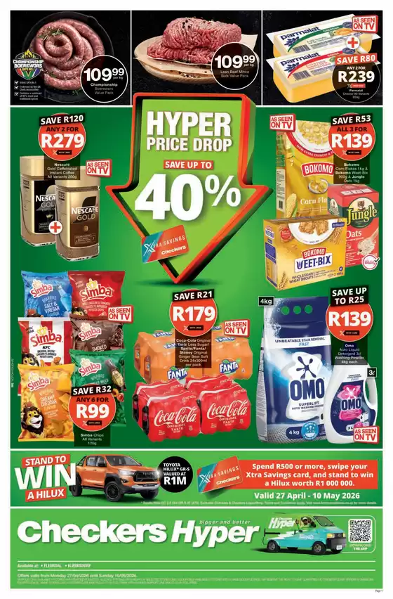 Checkers catalogue in Soweto | New offers to discover | 2026-04-26T00:00:00.000Z - 2026-05-10T00:00:00.000Z