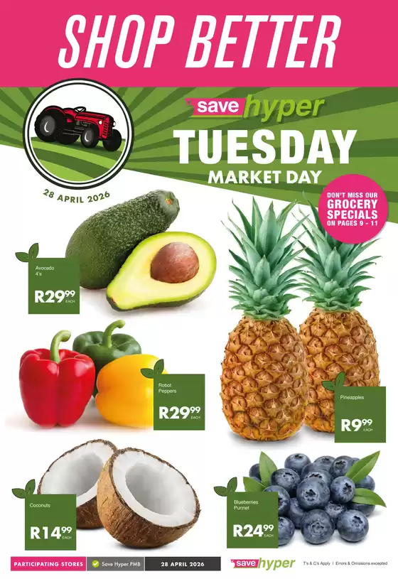 Save Hyper catalogue in Modimolle | Offers for bargain hunters | 2026-04-28T00:00:00.000Z - 2026-04-28T00:00:00.000Z