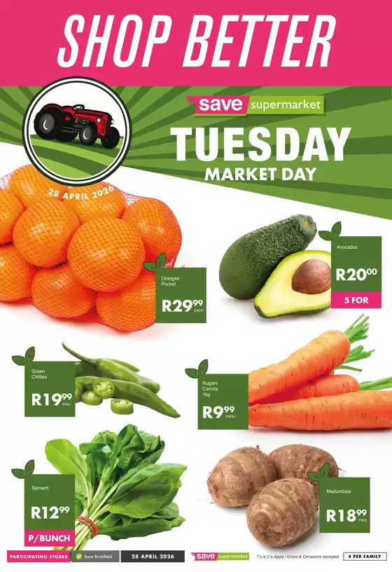 Save catalogue in Modimolle | Great offer for all customers | 2026-04-28T00:00:00.000Z - 2026-04-28T00:00:00.000Z