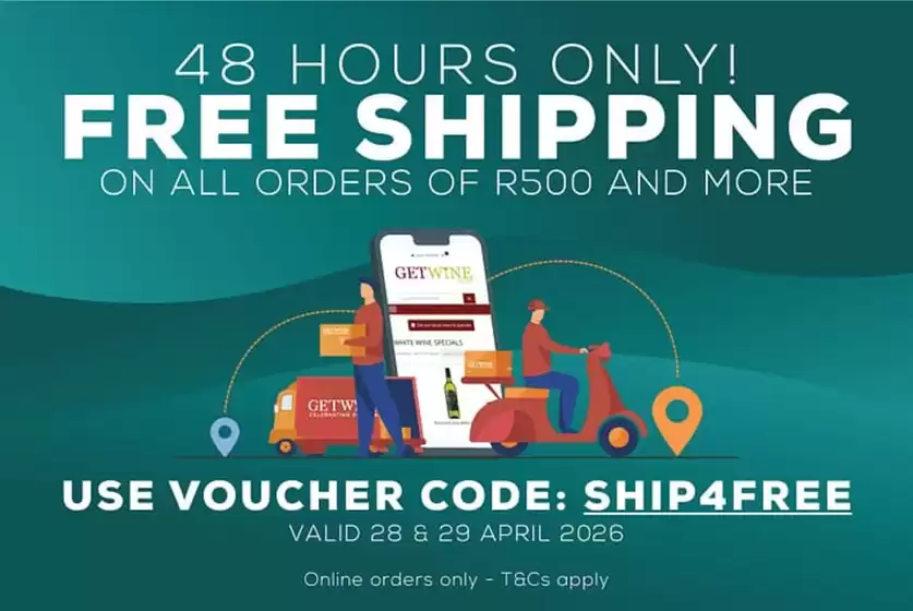 GETWINE catalogue in  | Getwine Promo | 2026-04-28T00:00:00.000Z - 2026-04-29T00:00:00.000Z