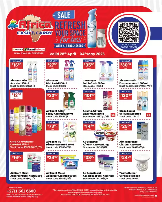 Africa Cash & Carry catalogue in Ibhayi | Tuesday Promo | 2026-04-28T00:00:00.000Z - 2026-05-04T00:00:00.000Z