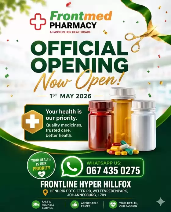 Frontline Hyper catalogue | New offers to discover | 2026-05-01T00:00:00.000Z - 2026-05-01T00:00:00.000Z