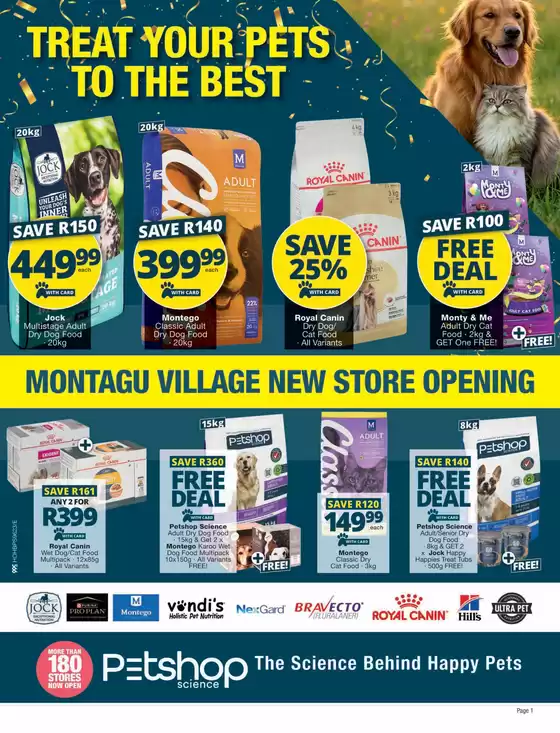Checkers catalogue | Petshop Science Montagu Village Store Opening 28 April | 2026-04-27T00:00:00.000Z - 2026-05-17T00:00:00.000Z