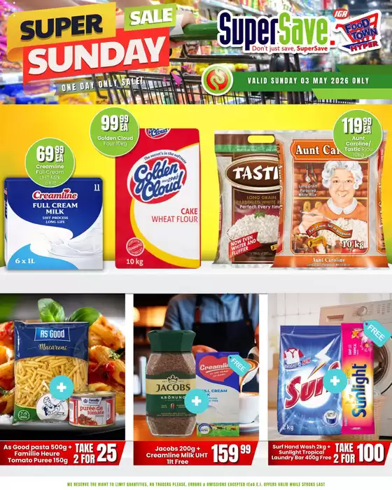 Super Save catalogue | Top offers for smart savers | 2026-05-03T00:00:00.000Z - 2026-05-03T00:00:00.000Z