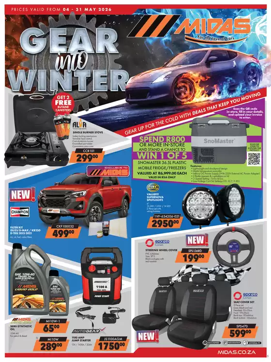 Midas catalogue | Gear Into Winter | 2026-05-04T00:00:00.000Z - 2026-05-31T00:00:00.000Z