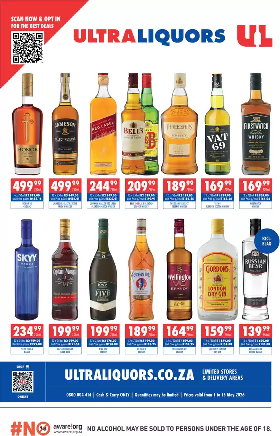 Ultra Liquors catalogue | Ultra Liquors Sale | 2026-05-04T00:00:00.000Z - 2026-05-15T00:00:00.000Z