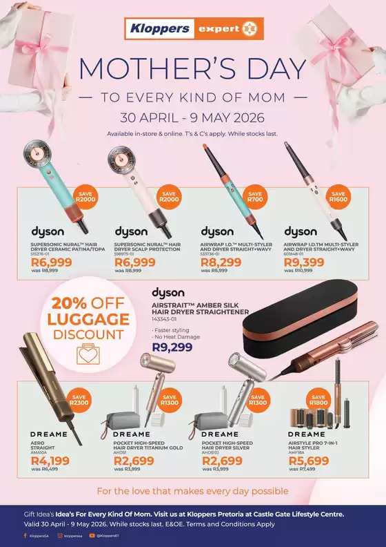 Expert Kloppers catalogue in Mfuleni | Mother's Day | 2026-05-04T00:00:00.000Z - 2026-05-09T00:00:00.000Z