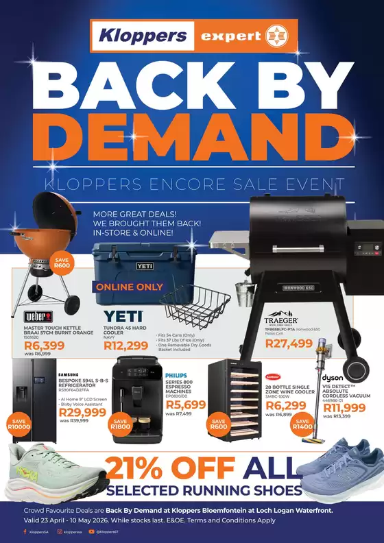 Expert Kloppers catalogue in Mfuleni | Back By Demand | 2026-05-04T00:00:00.000Z - 2026-05-10T00:00:00.000Z